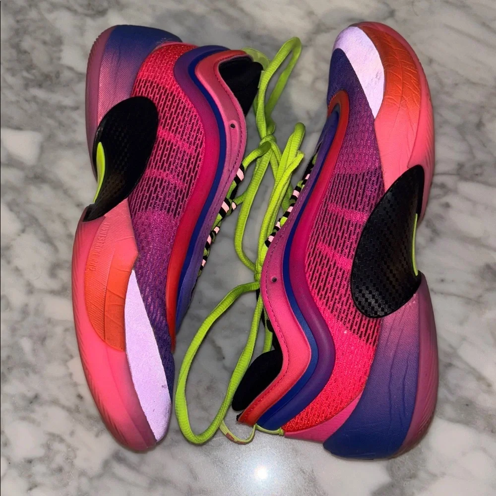 Adidas Black and Neon Don Issue 6, 9M, NO BOX